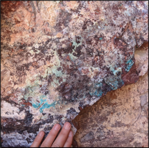 Colorado Mine Fault Area Mineralization 